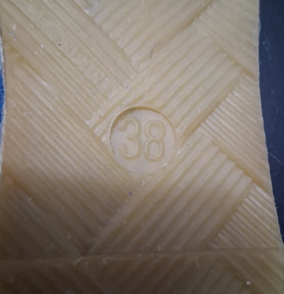 Fabíolas Blue Suede Espadrilles/Slip On's Size 7.5 (38) - Picture 9 of 9